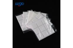 China 15mm Restickable gummy glue dots Tape Clear Double Sided Tape Square supplier