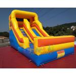 Commercial Inflatable Dry Slide Bouncer For Kids And Adults / Blow Up Land Slide for sale