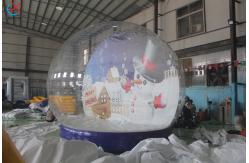 China Inflatable Christmas Snowflake Winter Snowman Theme Inflatable Ball supplier