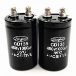 Screw Terminal Aluminum Electrolytic Capacitor CD135 450V 1000uF 2000h At 85C For UPS Drive Inverter for sale