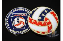 China Personalized Challenge Coins , US Air Force Challenge Coins Gold Silver Copper Plating supplier