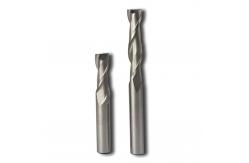 China 1/4 Inch 2 Blade Fully Ground HSS End Mill Anti Vibration supplier