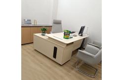 China Boss Office Desk Manager Computer Table L Shape CEO Executive Office Desk supplier
