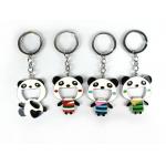 Various Sizes Soft Enamel Keychain Made Of Zinc Alloy With Single Metal Color for sale