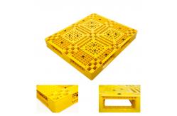China Heavy Duty Large HDPE Four Way Entry Euro Plastic Pallet 1200X1000X150mm supplier