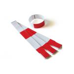 Smart UHF RFID Paper Wristbands 860MHZ - 960MHZ Frequency For Timing System for sale