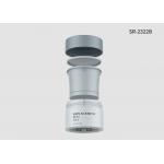 100g 150g 200g Double Wall Refillable Empty Plastic Jars With Lids
