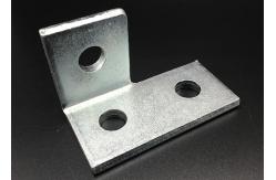 China Custom Virous Shape Angle Flat Plate Galvanized Steel Strut Fitting Brackets supplier