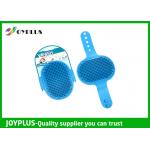 Hand Held Rubber Pet Brush Dog Grooming Brush Multi Function PC0350 for sale