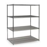 Heavy Duty Hygienic Coldroom Storage Shelving For Food Catering Facilities for sale