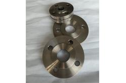 China Titanium Flat Welded Flange / Welding Plate Flange With Gr1 Gr2 Gr9 Gr10 supplier