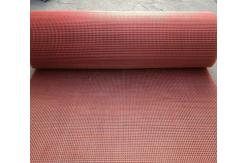 China Tensioned Hook Polyurethane Screen red wire screen mesh with hooks no blind supplier