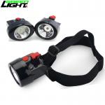 Safety Torch Rechargeable Mining Cap Lamps LED Cordless 4000lux for sale