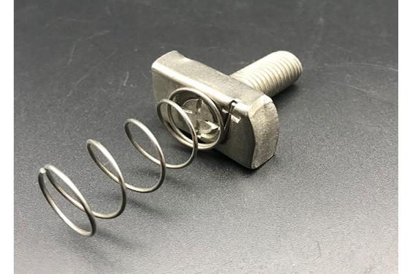 Electrical Galvanized Custom Stud Length Channel Nut with Spring