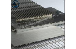 China Food Filtration Welded Wedge Wire Screen Durable 304L / 304L / 316L Grade supplier