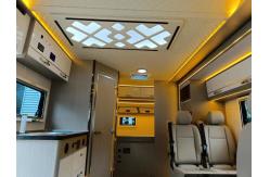 China 170 hp 3 Beds RV Caravan Van , Rotary Toilet Mobile Home Camper Van supplier