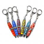 Steel Pocket Crystal Stone Mini Pen Key Chain With A Novelty Display for sale