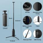 Hand Holding Rechargeable Camping Lights Portable Multi Function Searchlight