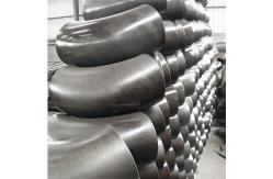 China Seamless Pipe Fittings 90 Degree Angle Pipe Fitting , Astm A234 Wpb Carbon Steel supplier