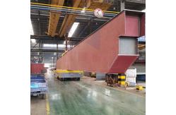China 50 Tons Steerable Trackless Transfer Trolley Remote Control Mold Plant Battery supplier