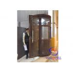 Round 360° Visibility Stainless Steel Security Guard Kiosk for sale