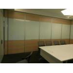 Acoustic Movable Hotel Acoustic Partition Wall With Hanging System Sliding Roller