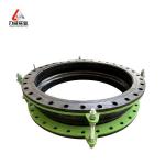 Applicable Media Alkali Single Sphere Flexible Rubber Joint Axial / Transverse / Angular Movement Capability Stainless Steel Flange for sale