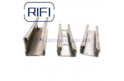 China 41mm Unistrut Slotted Channel Strut Stainless Steel Back To Back Strut Channel supplier