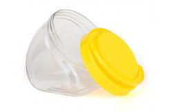 China BPA FREE Large - Volume Clear Pet Jars Eco - Friendly Customized supplier