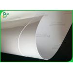 White High Glossy Art Paper / Wood Pulp Photo Paper Roll And Sheet