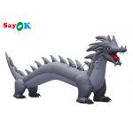 Christmas Oxford Cloth Jumbo Inflatable Dragon With Wings for sale