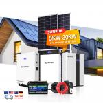 Sunpok Solar Energy System Full Package 15kw 5kw with Battery Complete Kit 10kw Hybrid Solar System for sale
