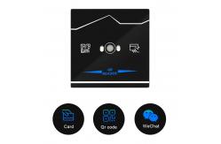 China Wiegand26 / 34 Interface RFID Proximity Card Reader Auto induction Tempered glass supplier