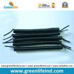 Double 90degree Weld 120MM Length Plastic Spring Black Bungee Cords