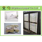 Mixed Pulp Material White Cardboard Sheets For Cosmetics Packing 700 * 1000mm for sale