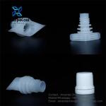 Customized Plastic Liquid Pouch Spout Cap Pour Spout With Caps For Food Package for sale