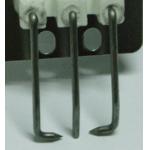 Ceramic Electric Ignition Electrodes 3 Pin For Powder Coating Oven