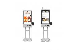 China Supermarket 21.5 Touch Screen Ordering Kiosk Checkout Payment Machine supplier