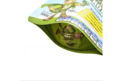 China Aluminized Foil Plastic Stand Up Zipper Pouch For Protein Powder supplier