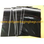 Shipping Plastic Bags For Clothes 29 Cmx 40cm Self Adhesive Black Color for sale