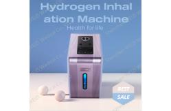 China Compact Exquisite Hydrogen Inhalator WEIZI Purple with Voice Prompt supplier