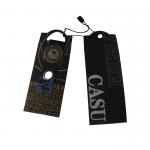 Printed Biodegradable Clothing Tags Creative Paper Cardboard Clothing Tags Supplier for sale
