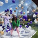 Dome Bubble Tent Transparent Inflatable Bubble Balloons House Kids Party Balloons Fun House Giant Clear Inflatable Crystal Igloo for sale