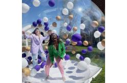 China CE Approved Inflatable Bubble House Transparent Kids Party With Blower supplier