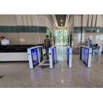 Facial Recognition Turnstile Gate High Security Fast Pass Biometric RFID Card Reader