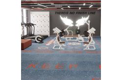 China Gym-Specific Anti-slip Wear-resistant Emery Safety Floor supplier