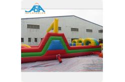 China Bespoke Inflatable 5k Obstacles Challenging Run Race For Theme Park supplier