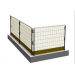 Steel Mesh Painted Temporary Edge Protection Barriers Customizable for sale