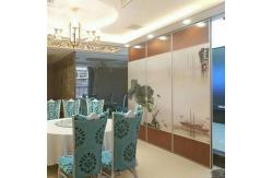 China Flexible Folding Soundproof Partition Wall Aluminum Frame Decorative supplier