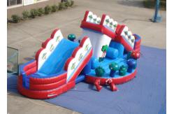 China Attractive Funny Inflatable Obstacle Courses Outdoor Games Digital Printing inflatable mushroom slide supplier
